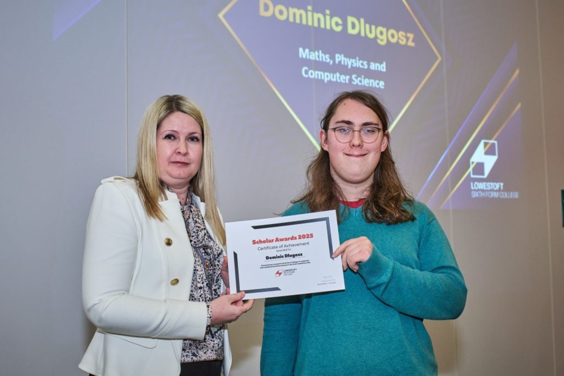 Dominic Dlugosz A in Physics B in Computer Science and B in Mathematics 1024x683