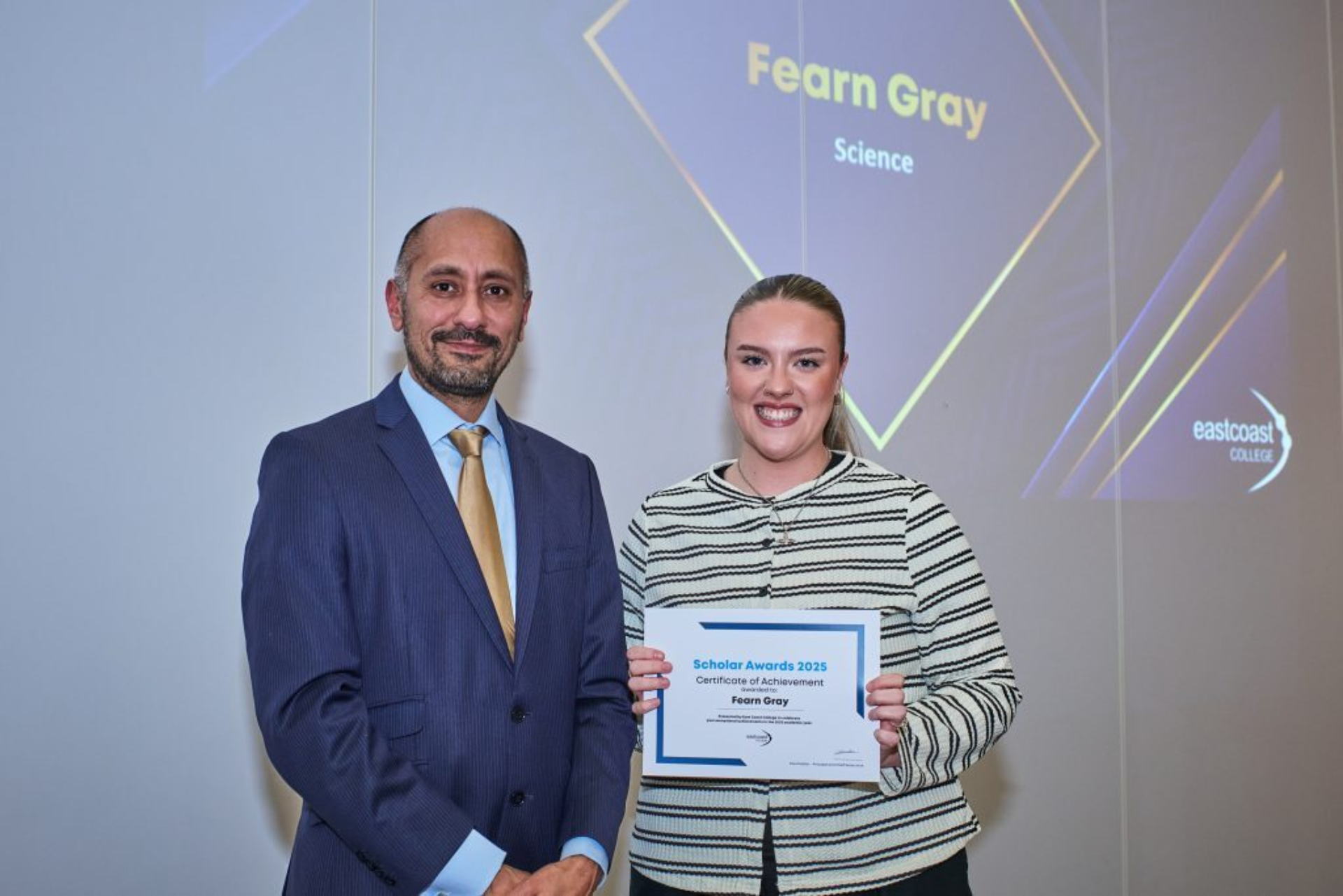 Fearn Gray Distinction in Access to HE Science 1024x683